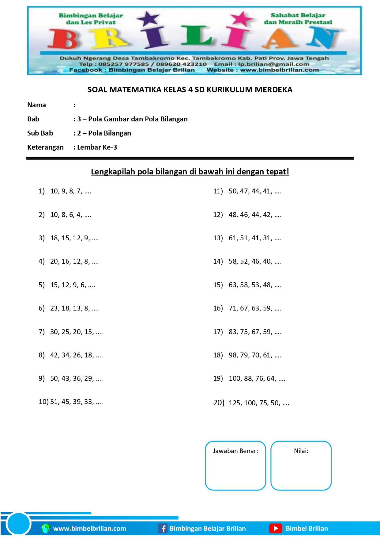 Menjelajahi Dunia Angka Lewat Gambar Soal Cerita Matematika SD Kelas 4