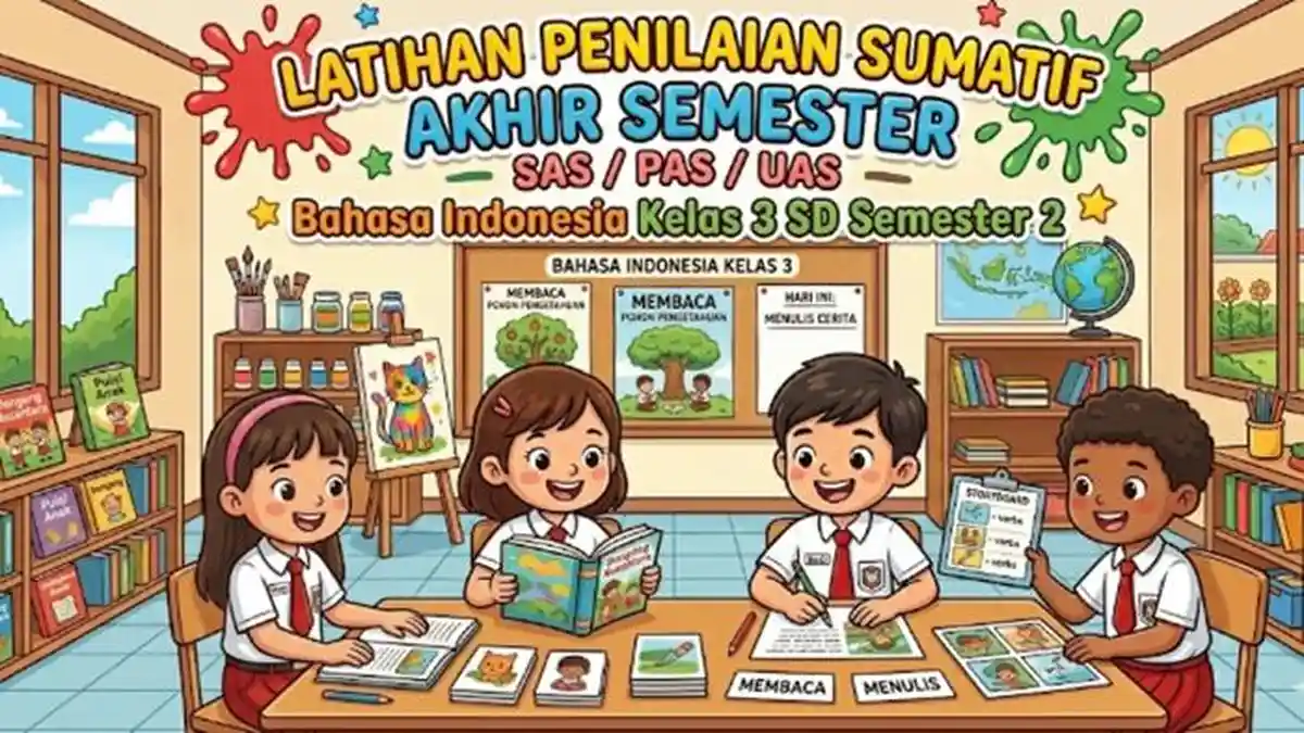 10 Soal Latihan Penilaian Sumatif Akhir Semester SAS PAS UAS Semester 2 10 Soal Latihan Penilaian Sumatif Akhir Semester SAS PAS UAS Semester 2