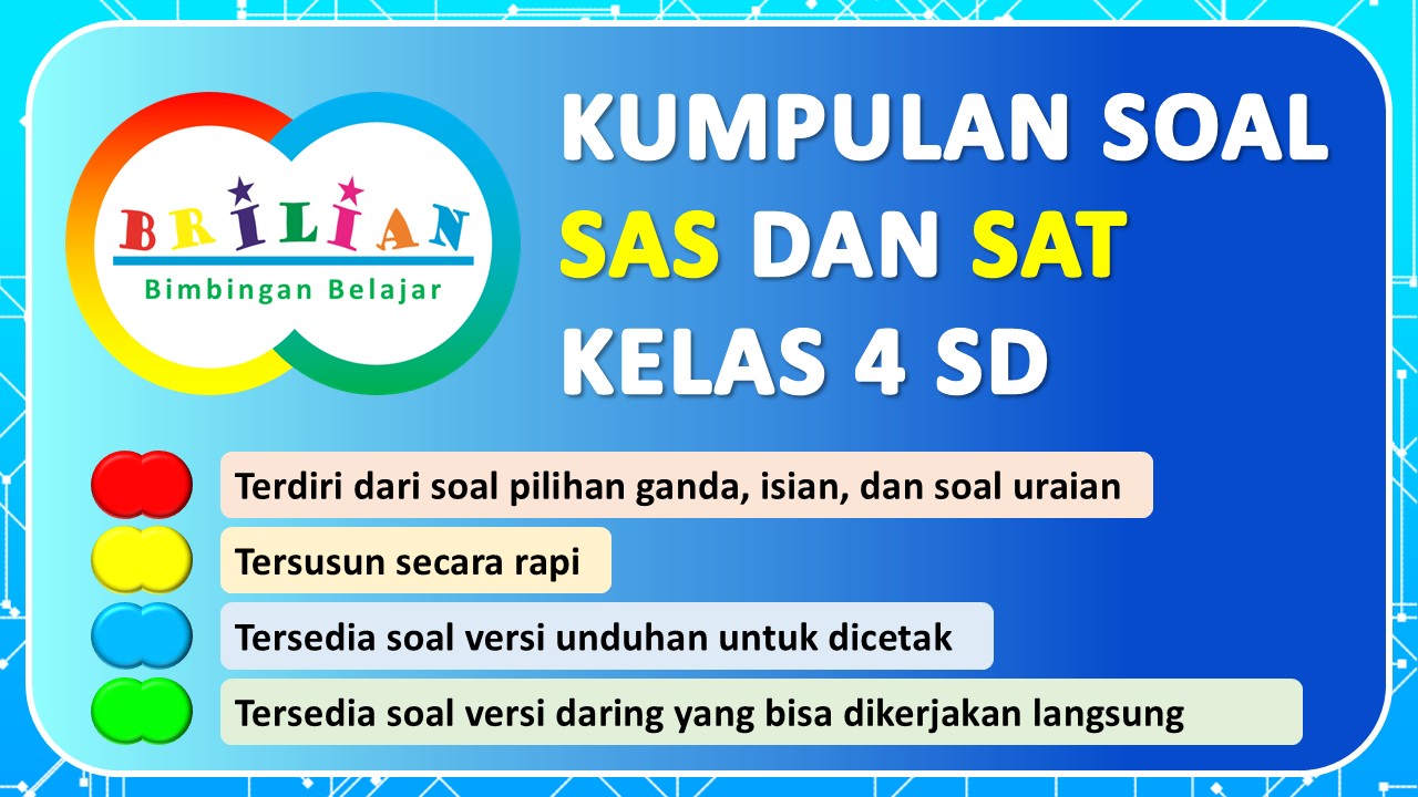 Akhirnya Tersedia Bank Soal UAS SD Kelas 4 Dinas Kota Bogor, 5 Fakta Mengejutkan yang Wajib Tahu Akhirnya Tersedia Bank Soal UAS SD Kelas 4 Dinas Kota Bogor, 5 Fakta Mengejutkan yang Wajib Tahu