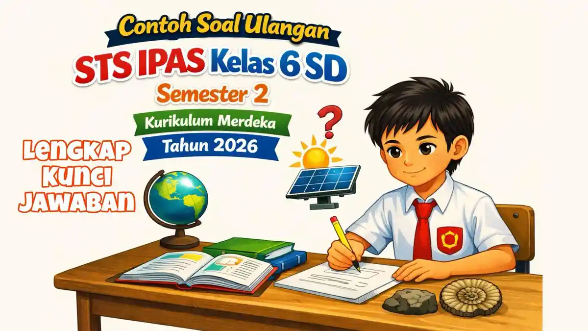 Contoh Soal Ulangan STS IPAS Kelas 6 SD Semester 2 Kurikulum Merdeka Contoh Soal Ulangan STS IPAS Kelas 6 SD Semester 2 Kurikulum Merdeka