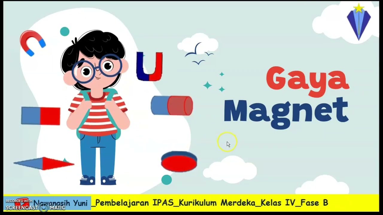 Lapbook Materi Gaya Magnet Youtube - Free Word Template