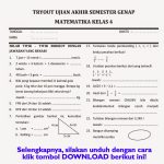 Wajib Tahu! 5 Bank Soal UKK Kelas 4 SD Semester 2 dari Modul Bimbel Brilian