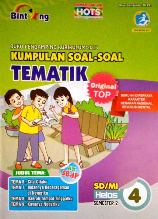 3 Cara Dapatkan download kumpulan soal tematik kelas 4 semester 2 revisi 2016 Sekarang