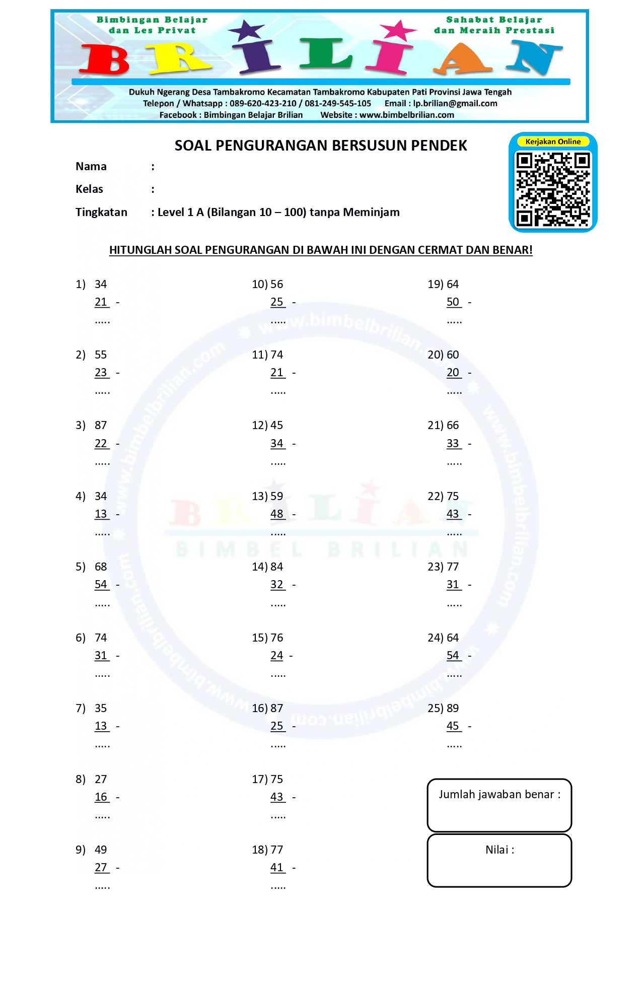 5 Rahasia Sukses Matematika Kelas 3 SD lewat Download Kumpulan Soal Matematika Kelas 3 SD