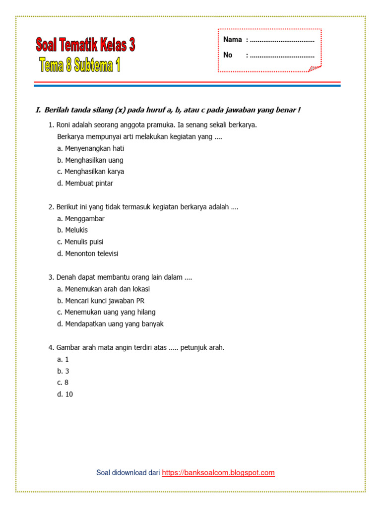 Akhirnya Terungkap 3 Fakta Penting Sebelum Download Gratis Latihan Soal Tematik Kelas 3 Akhirnya Terungkap 3 Fakta Penting Sebelum Download Gratis Latihan Soal Tematik Kelas 3