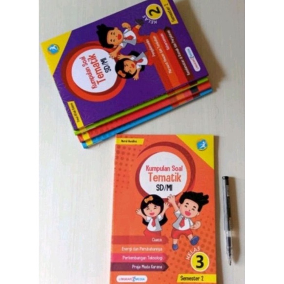 Jual Buku Kumpulan Soal Tematik Kelas 3 Semester 2 Untuk SD MI LM