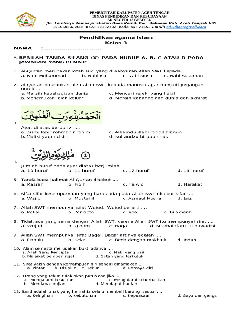 Terbukti Efektif! 7 Cara Mudah Download Gratis Soal Kelas 3 Agama Sebelum Ujian Tiba Terbukti Efektif! 7 Cara Mudah Download Gratis Soal Kelas 3 Agama Sebelum Ujian Tiba