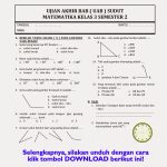 Ternyata Ini Rahasia Kisi Kisi Soal Matematika Kelas 3 SD Semester 2, Wajib Download Sebelum Terlambat Ternyata Ini Rahasia Kisi Kisi Soal Matematika Kelas 3 SD Semester 2, Wajib Download Sebelum Terlambat
