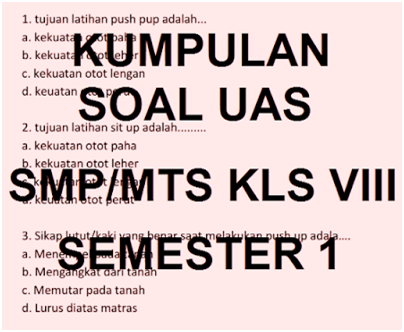 contoh soal uas smp kelas 8 semester 1 kurikulum 2013 contoh soal uas smp kelas 8 semester 1 kurikulum 2013