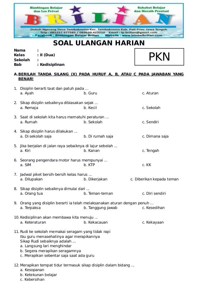 5 Cara Cepat download kumpulan soal pkn kelas 3 sd semester genap Sebelum Ujian