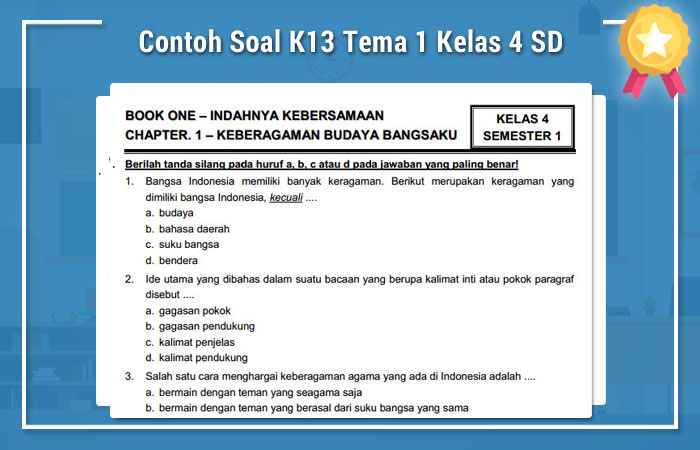 Terbukti 5 Langkah Cepat Download Latihan Soal Kelas 4 K13 Tema 1 Supaya Nilai Melonjak