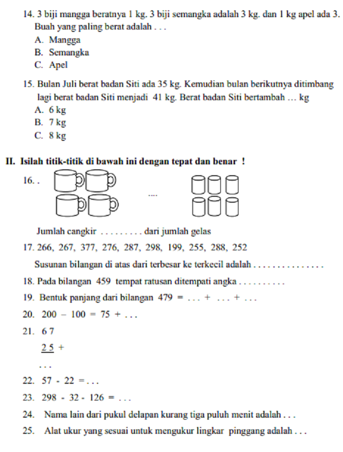 Wajib Tahu Kumpulan soal tema 8 subtema 3 kurikulum 2013 revis kelas 4 Terbaru
