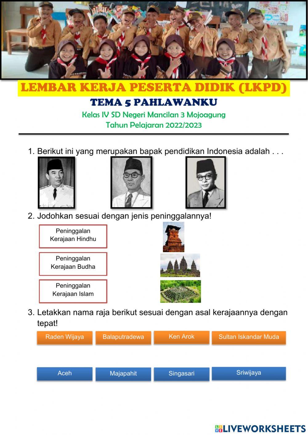 Ternyata Ini Kunci Jawaban Soal Pilihan Ganda Kelas 4 Tema 5 Pahlawanku Paling Akurat Ternyata Ini Kunci Jawaban Soal Pilihan Ganda Kelas 4 Tema 5 Pahlawanku Paling Akurat
